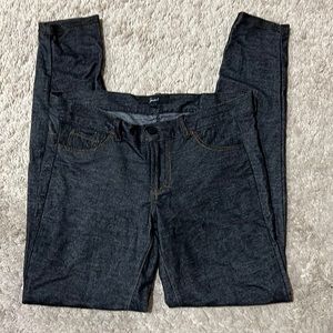 Jewel super soft back pocket button zip jeggings